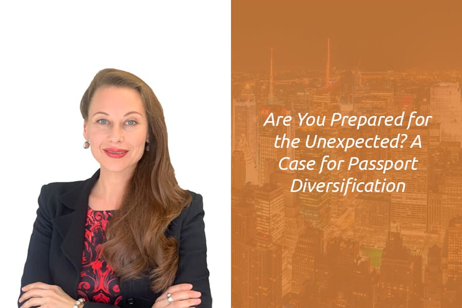 Tatiana Tolstaia – Second Passport Diversification Tatiana Tolstaia - A Case for Passport Diversification