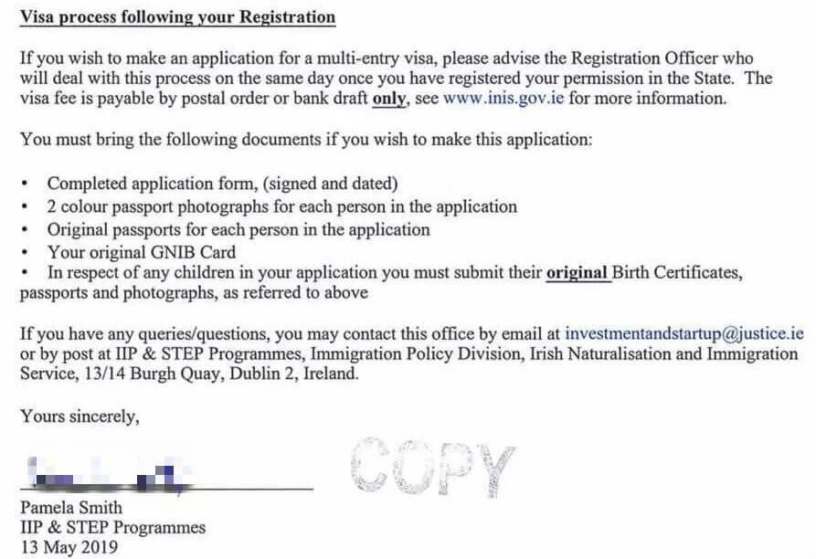 Irish Migrant Visas Irish Migrant Visas